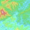 紫湖镇の地形図、標高、地勢