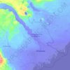 アストラハン州の地形図、標高、地勢
