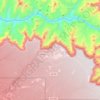 Grand Canyon Villageの地形図、標高、地勢