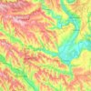 raionul Criuleniの地形図、標高、地勢