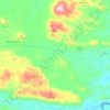 Mahoroba Riverの地形図、標高、地勢