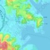 長瀬第２公園の地形図、標高、地勢