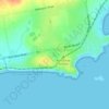 Lakala Reserveの地形図、標高、地勢