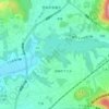 三永川の地形図、標高、地勢