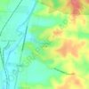 Fry Family Parkの地形図、標高、地勢