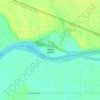 Snake Riverの地形図、標高、地勢