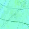 سجن بغداد المركزيの地形図、標高、地勢