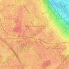 Parc Henri Fabreの地形図、標高、地勢