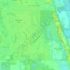 Lakewood Parkの地形図、標高、地勢