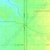 タヨロマ川の地形図、標高、地勢