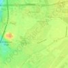 Square du Colombierの地形図、標高、地勢