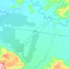 Tokの地形図、標高、地勢
