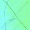ลานกีฬาเทศบาลตำบลวิหารแดงの地形図、標高、地勢