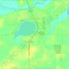 Menahgaの地形図、標高、起伏